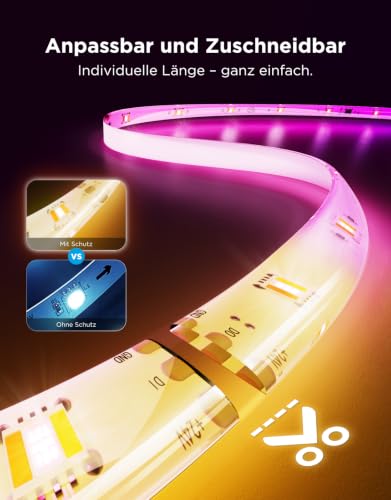 Thumbnail 6 de Govee LED Strip Light 5m RGBWWIC mit LuminBlend+ – smarte Farbverläufe inkl. DreamView und Matter-Kompatibilität