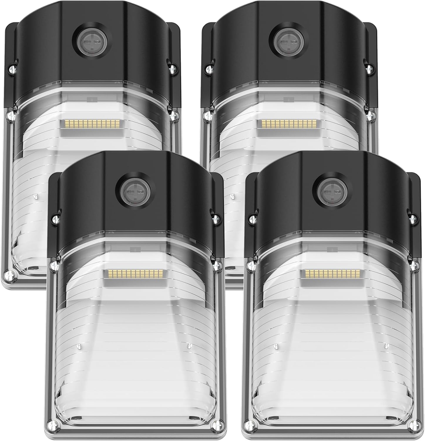 Detalle de G GJIA L231030 30W LED Wall Pack Lights, 5000K, 3,600 lm, 4-Pack