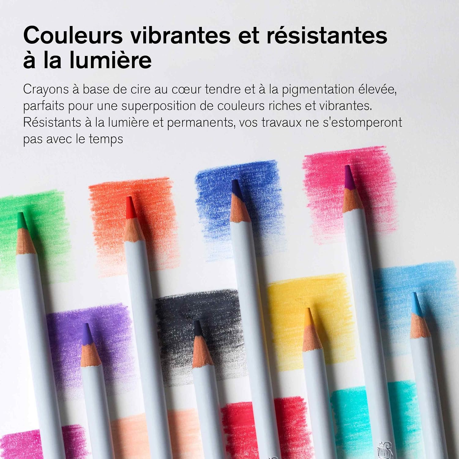 Detalle de Winsor & Newton Studio Collection Crayons de Couleur X24