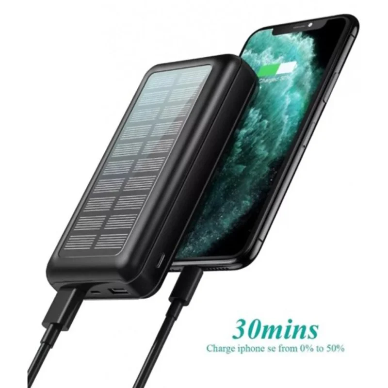 Thumbnail 1 de Klack Powerbank Solar 30000 mAh cargador portátil USB-C