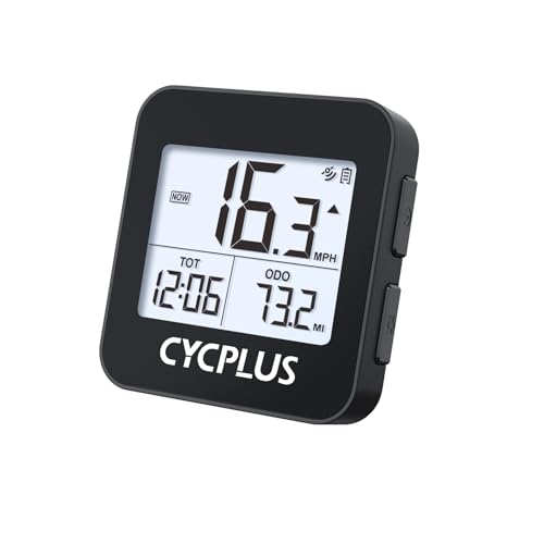 Detalle de CYCPLUS Compteur GPS Vélo sans Fil G1 – léger, étanche IPX6 et écran 2,0”