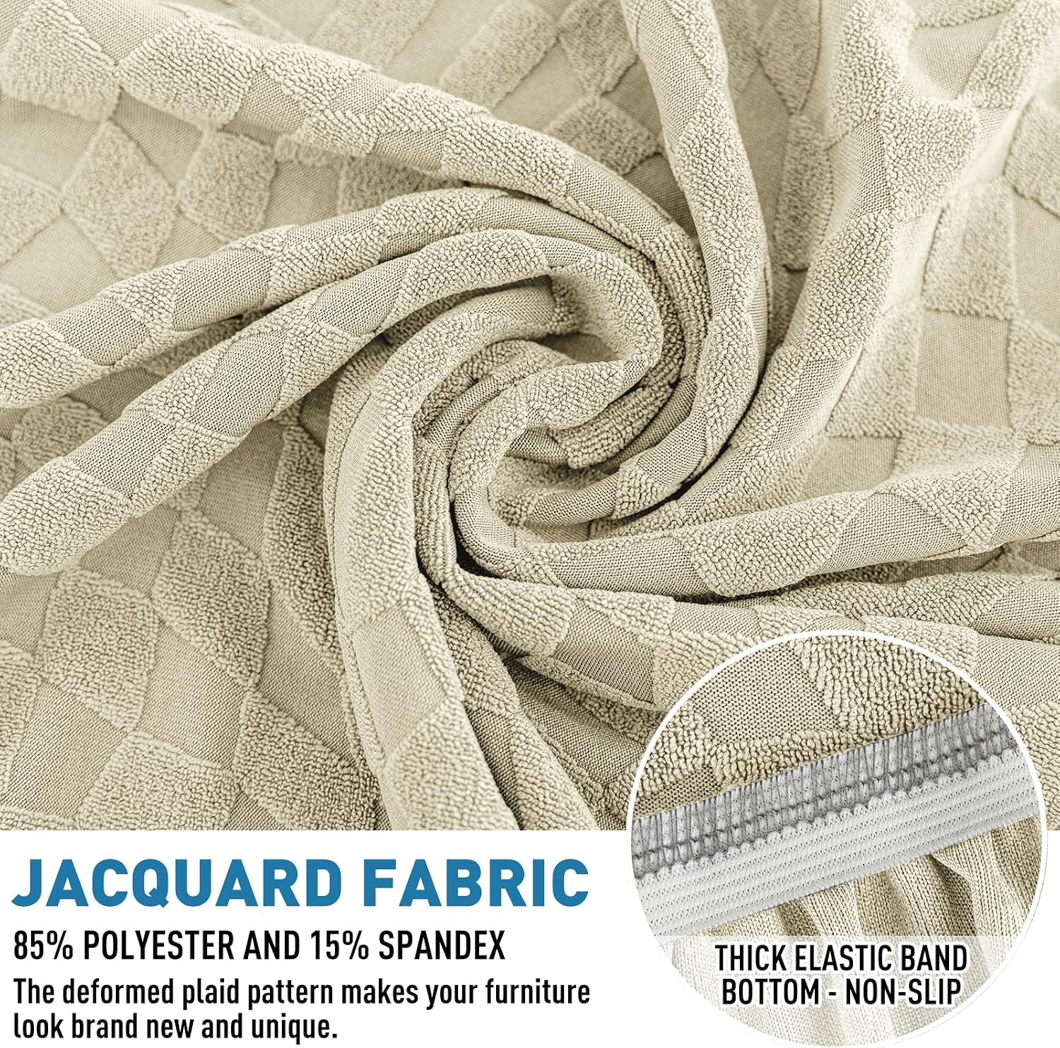 Thumbnail 4 de ZNSAYOTX Sofa Cushion Cover, 1-Pack