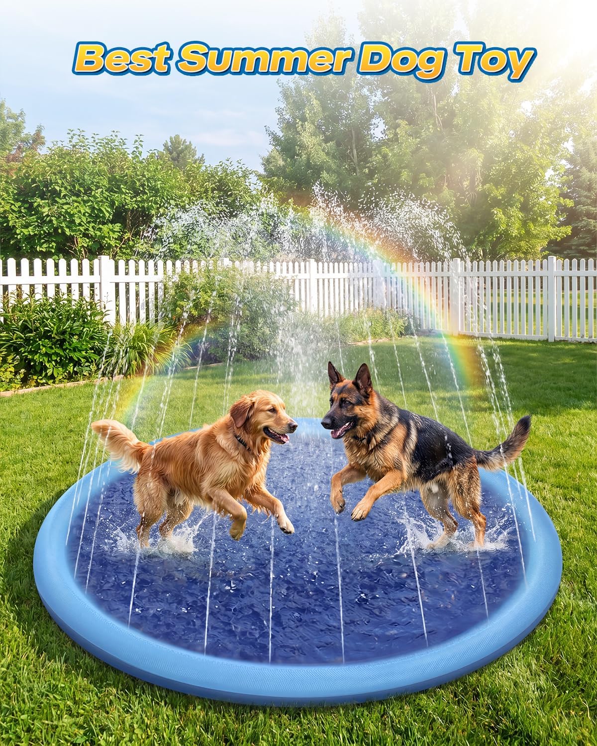 Thumbnail 5 de Raxurt Splash Pad: 0.58mm Thick Anti-Slip Splash Pad for Kids and Dogs