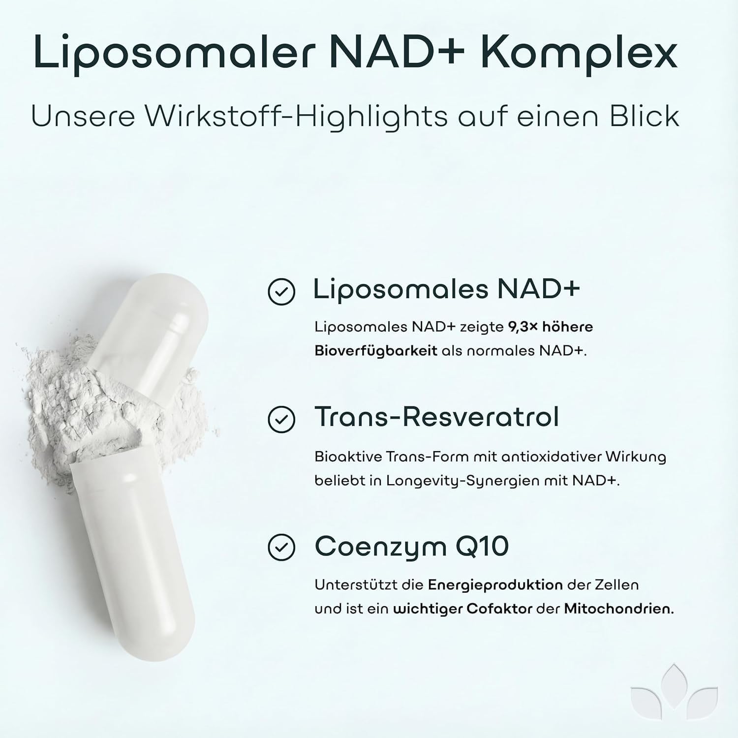 Thumbnail 3 de Nuri Green Lab NAD+ Komplex 1200 mg