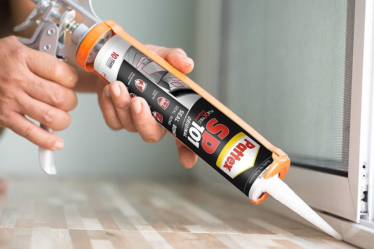 Thumbnail 2 de Pattex SP101: sigillante bianco multi-materiale 280 ml per interni ed esterni
