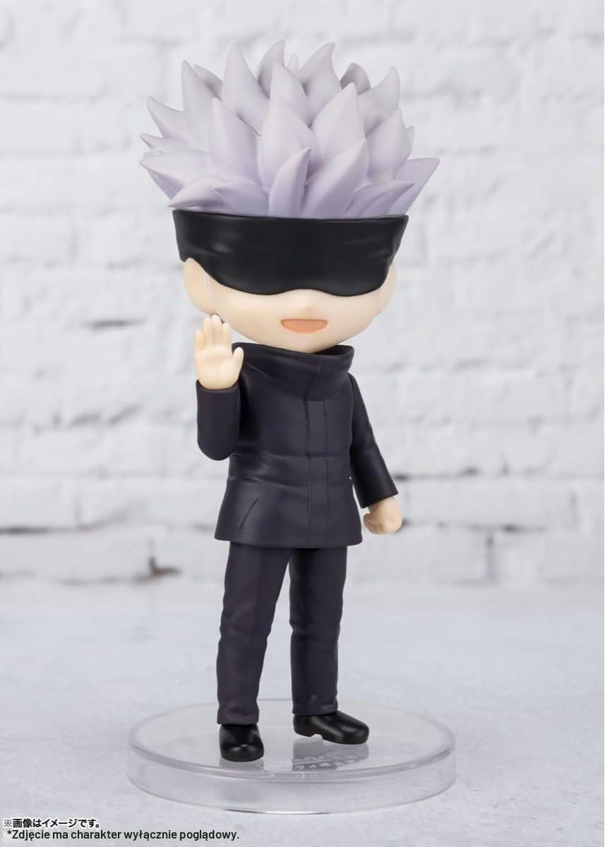 Detalle 2 de Bandai Tamashii Nations Figuarts Mini Satoru Gojo – figurka Jujutsu Kaisen