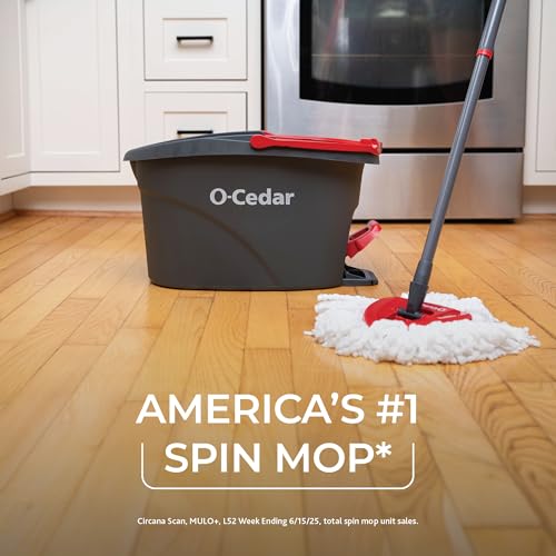Thumbnail 1 de O-Cedar EasyWring Microfiber Spin Mop with Bucket System