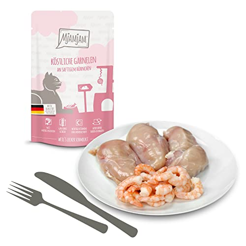 Thumbnail 6 de MjAMjAM Premium Nassfutter für Katzen – Probierpaket, 12 x 125 g (getreidefrei, viel Fleisch, Monoprotein)