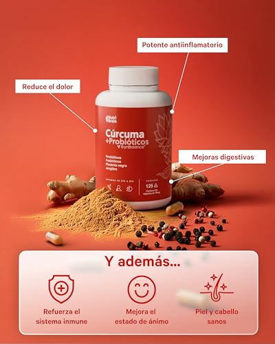 Detalle 2 de NUTRIBRAIN Cúrcuma con Jengibre, 10.300 mg