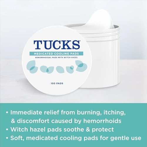 Thumbnail 6 de TUCKS Medicated Cooling Pads, 100 Count – Witch Hazel Hemorrhoid Pads for Comfort and Hygiene