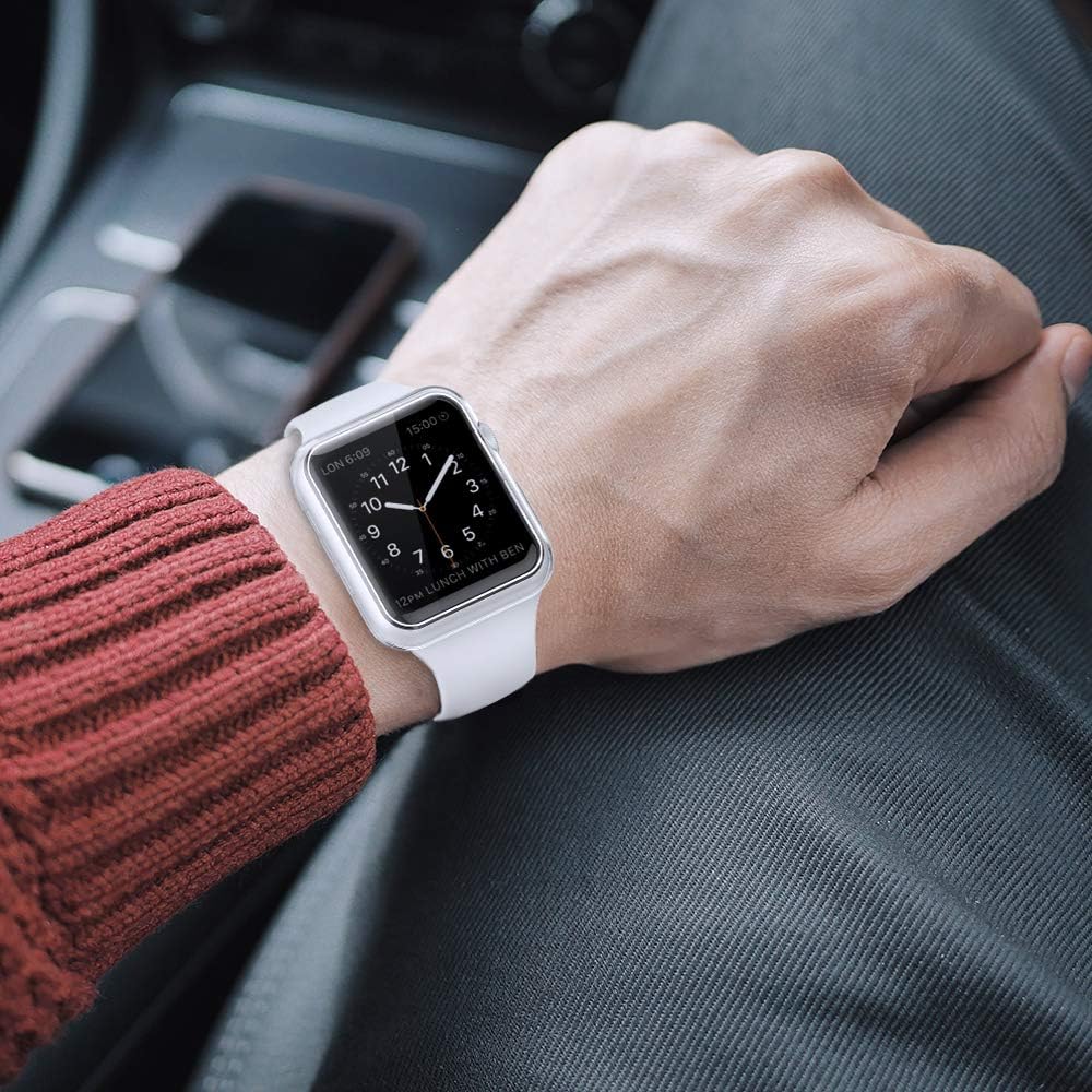 Thumbnail 2 de Simpeak 2PCS Coque Compatible pour Apple Watch 40mm Series SE/6/5/4 – Étui TPU Ultra Fin Transparent