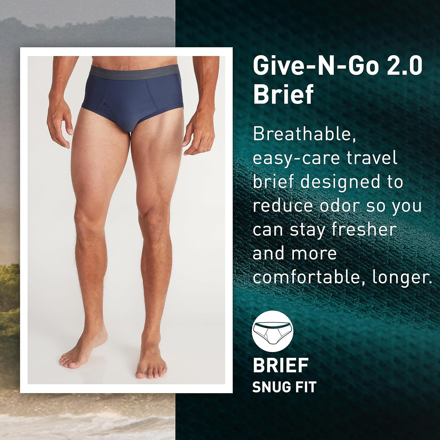 Detalle de ExOfficio Men's Give-N-Go 2.0 Brief