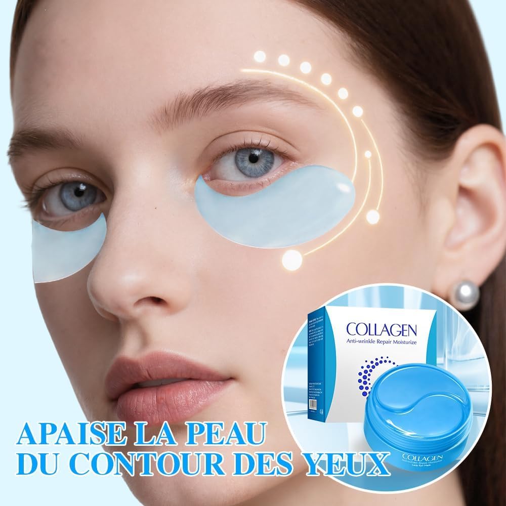 Thumbnail 1 de 60 Patchs Yeux au Collagène – Masque Hydratant Contour des Yeux