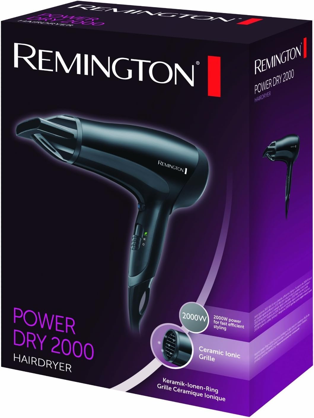 Thumbnail 1 de Remington Haartrockner Ionen Power Dry D3010