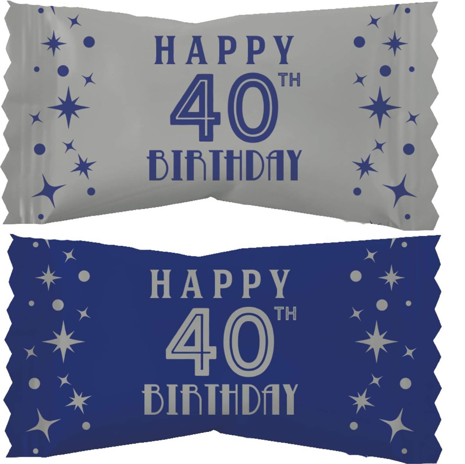 Detalle de Hospitality Mints Party Sweets 40th Birthday Buttermints, Six 7-Ounce Bags