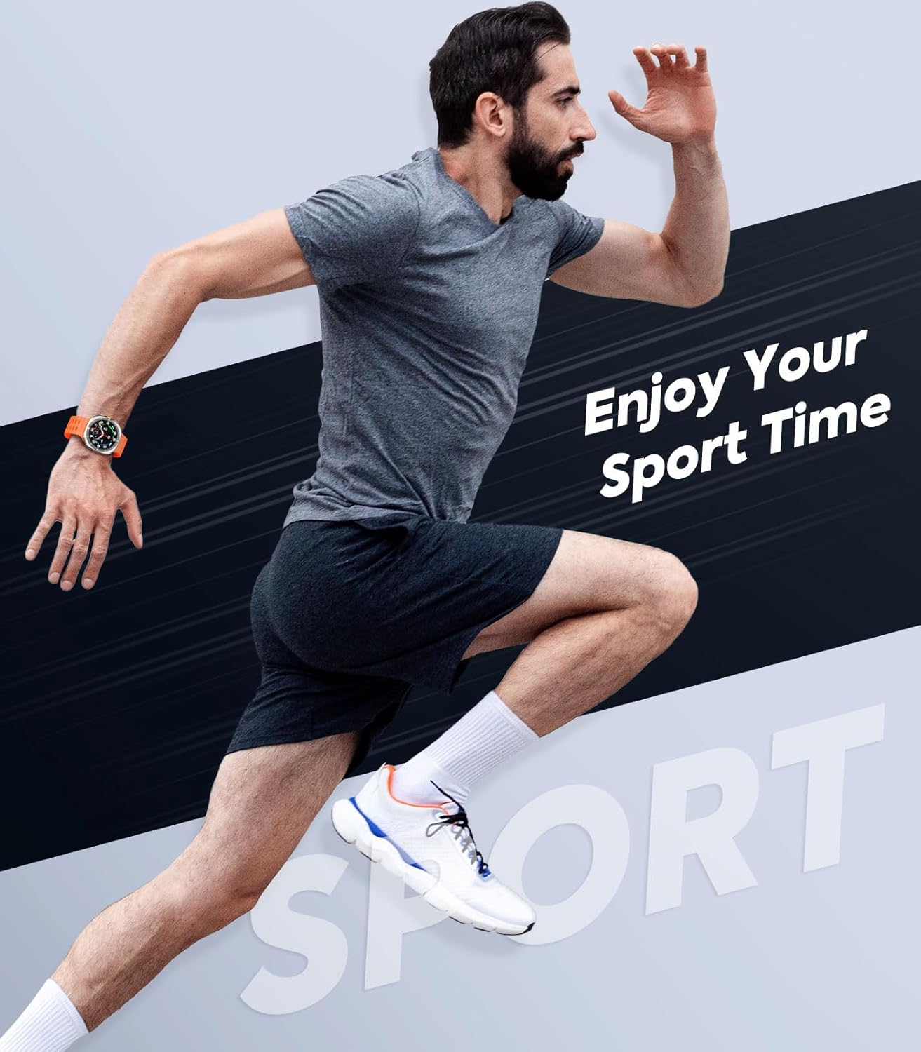 Thumbnail 5 de MoKo Sport Strap for Samsung Galaxy Watch Ultra 47mm
