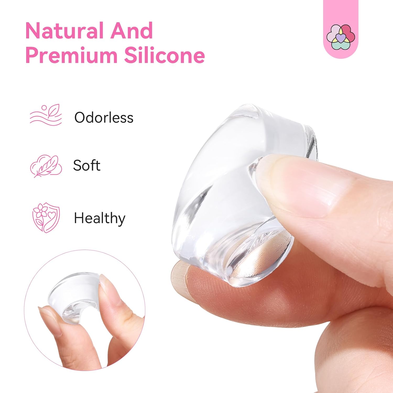 Detalle de Saviland French Tip Nail Stamp Kit 4PCS ๐