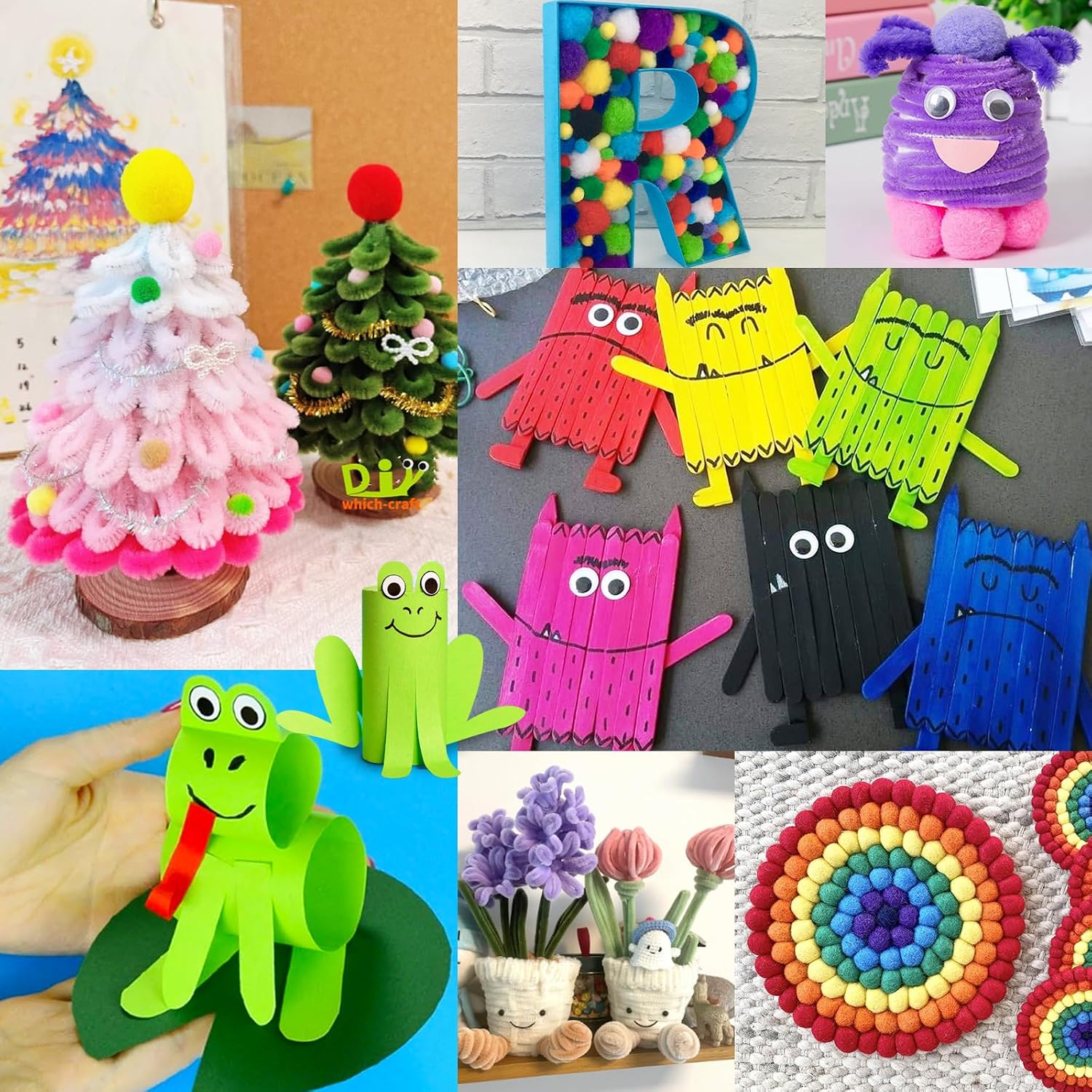 Detalle de FUNZBO Arts and Crafts Kit for Kids Age 4+ 🎨