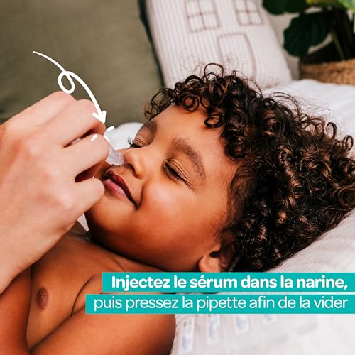 Detalle de Biolane Sérum Physiologique Bébé – Embout Rond – Lot de 3 (90 unidoses de 5 ml)