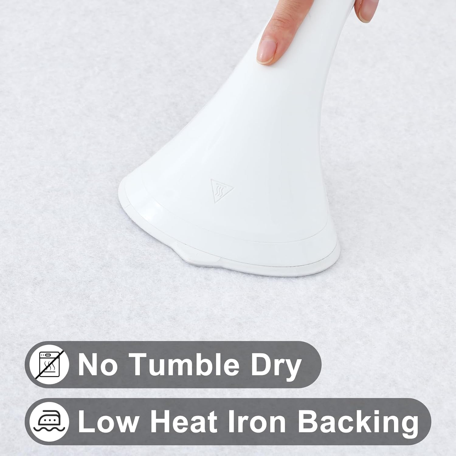 Thumbnail 6 de Smiry Rectangle Table Cloth Cover (Beige Wood) Waterproof Elastic Fitted Vinyl for 6-Foot Tables, 30" x 72