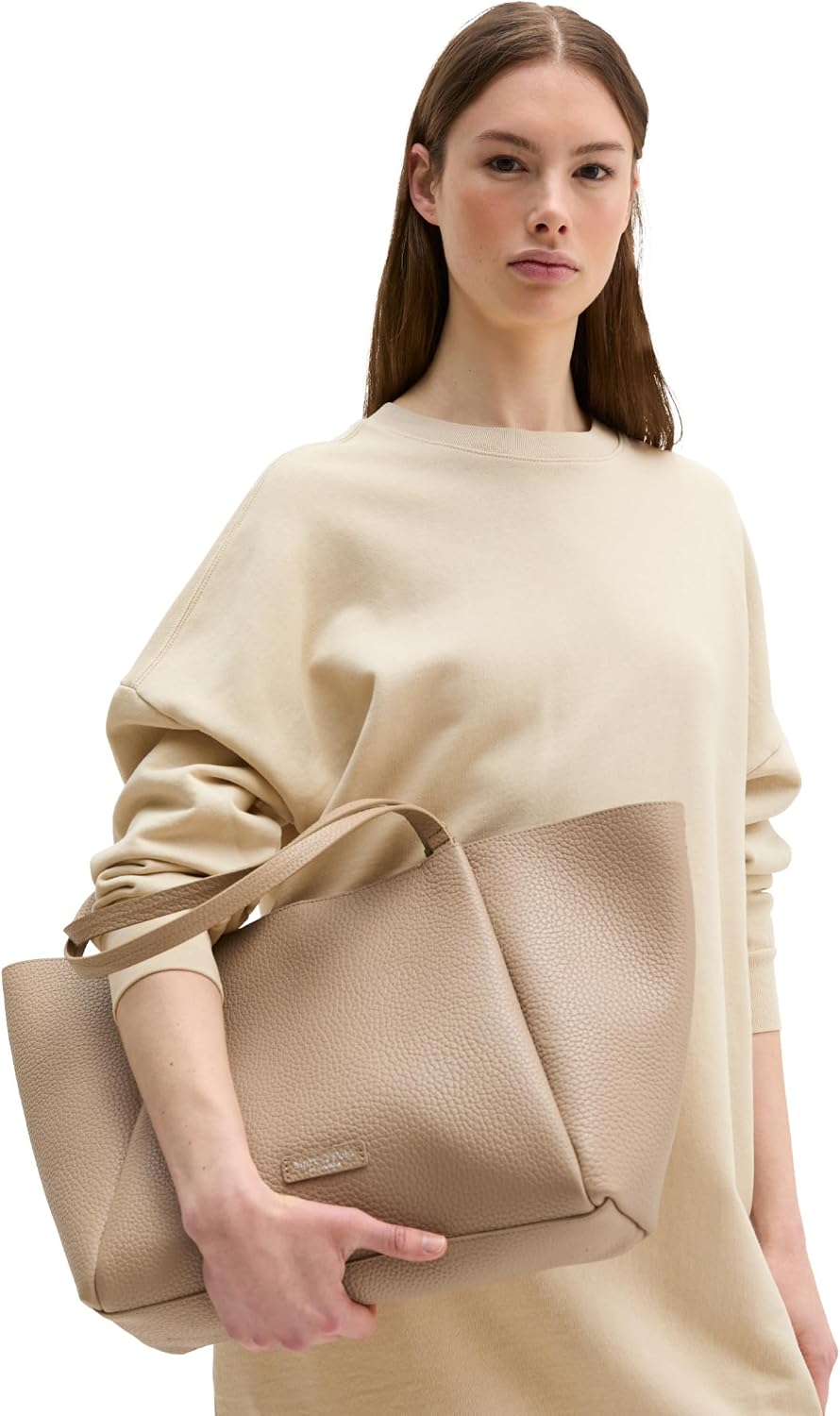 Thumbnail 1 de Marc O'Polo Damen Shopper aus Leder mit Innenfach