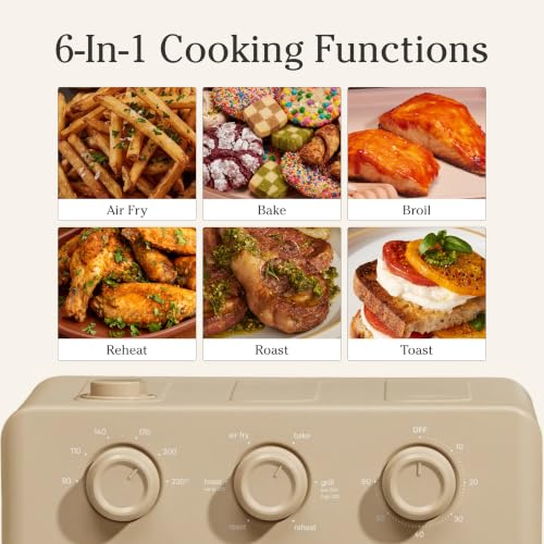 Detalle de Our Place Wonder Oven: 6-in-1 Air Fryer & Toaster Oven with Steam Infusion