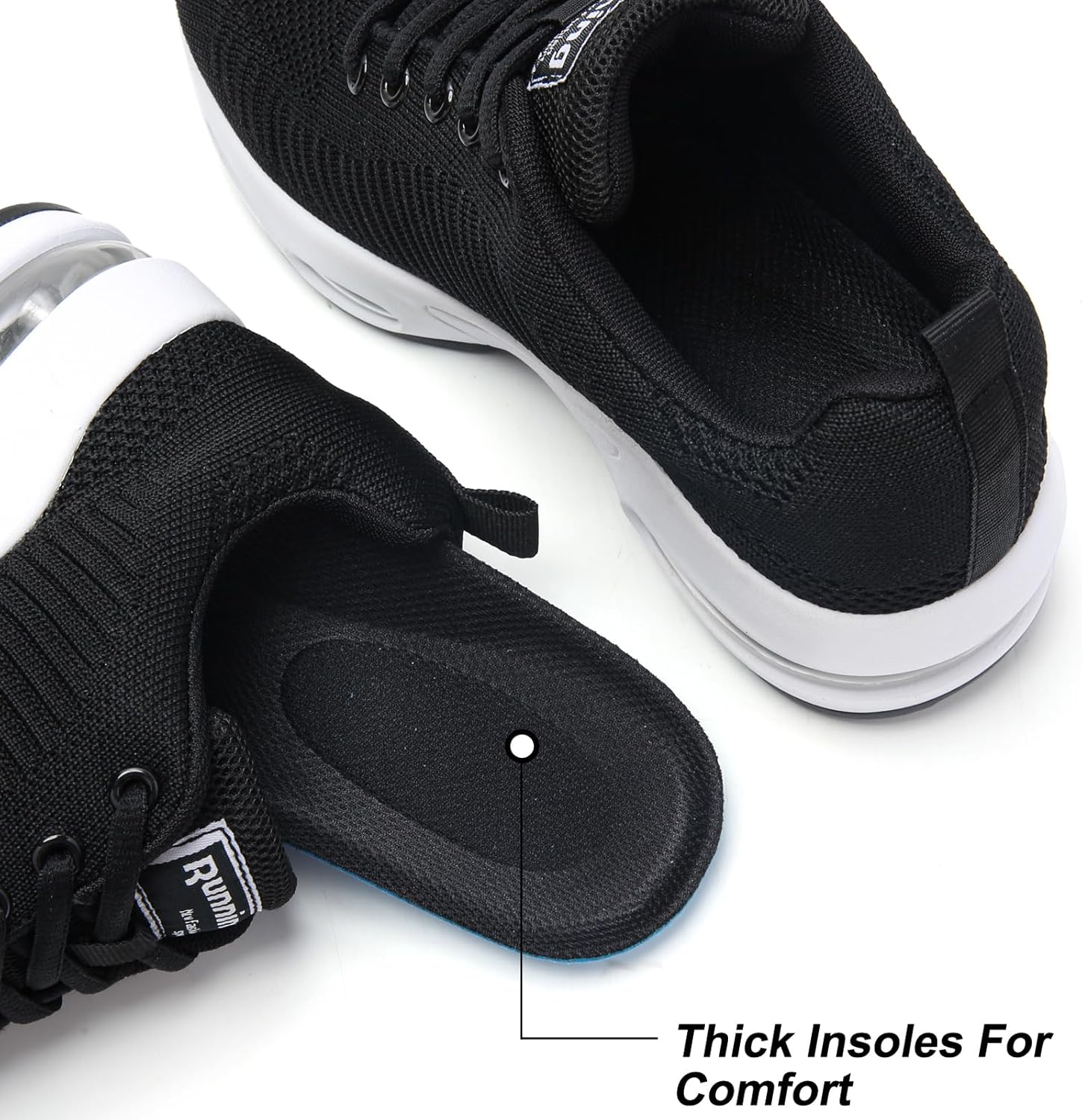Thumbnail 5 de Womens Trainers Air Cushion Arch Support Memory Foam Sneakers