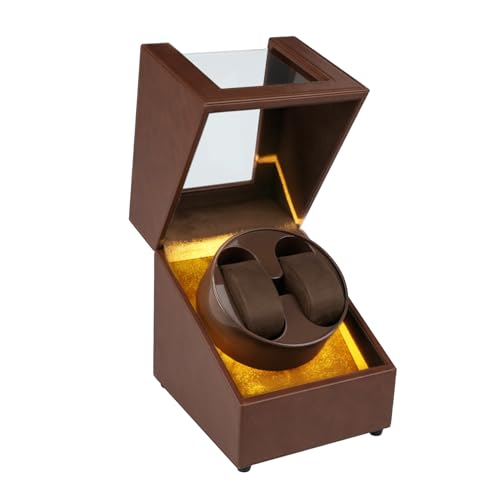 Detalle de Mcbazel Remontoir automatique pour deux montres, LED et rotation bidirectionnelle