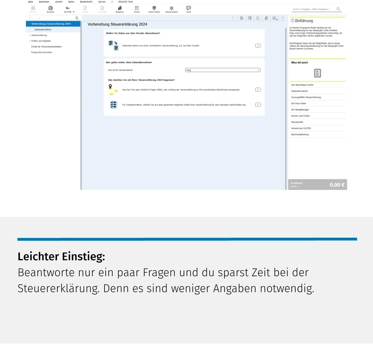Thumbnail 6 de SteuerSparErklärung 2025 – Einfache Steuererklärung für 2024 mit ELSTER, Datenimport und KI-Unterstützung