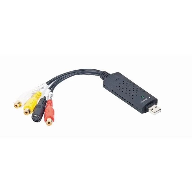 Capturadora de Vídeo Gembird UVG-002 USB 3.2 Gen 1 — captura analógica a 720x576 NTSC 30p