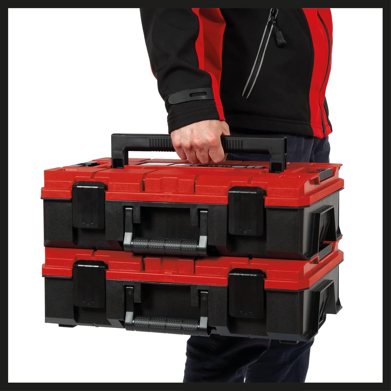 Detalle de Einhell E-Case S-F System Storage Case for power tools and accessories