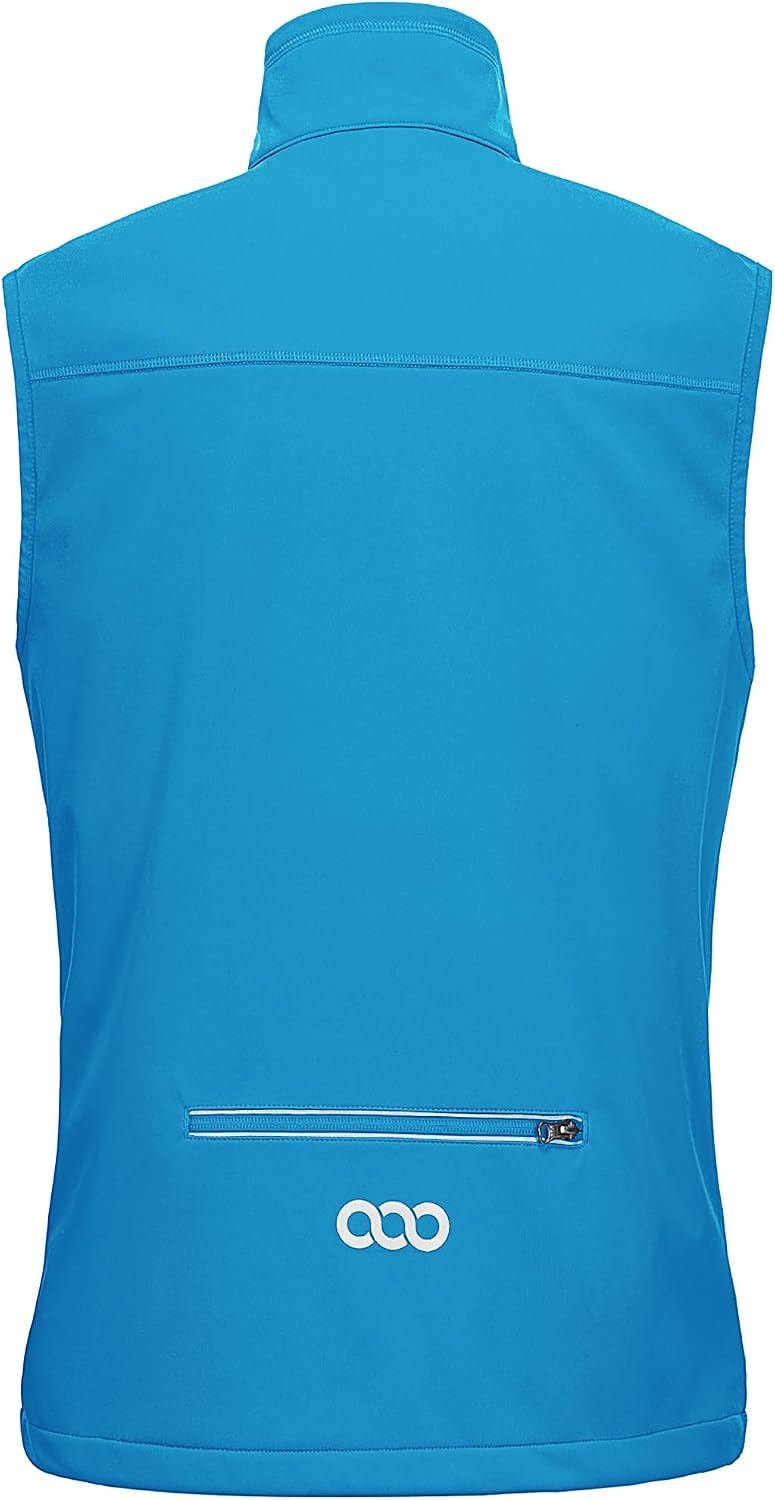 Detalle de 33,000ft leichte Softshell-Weste für Herren – winddicht, wasserdicht und atmungsaktiv