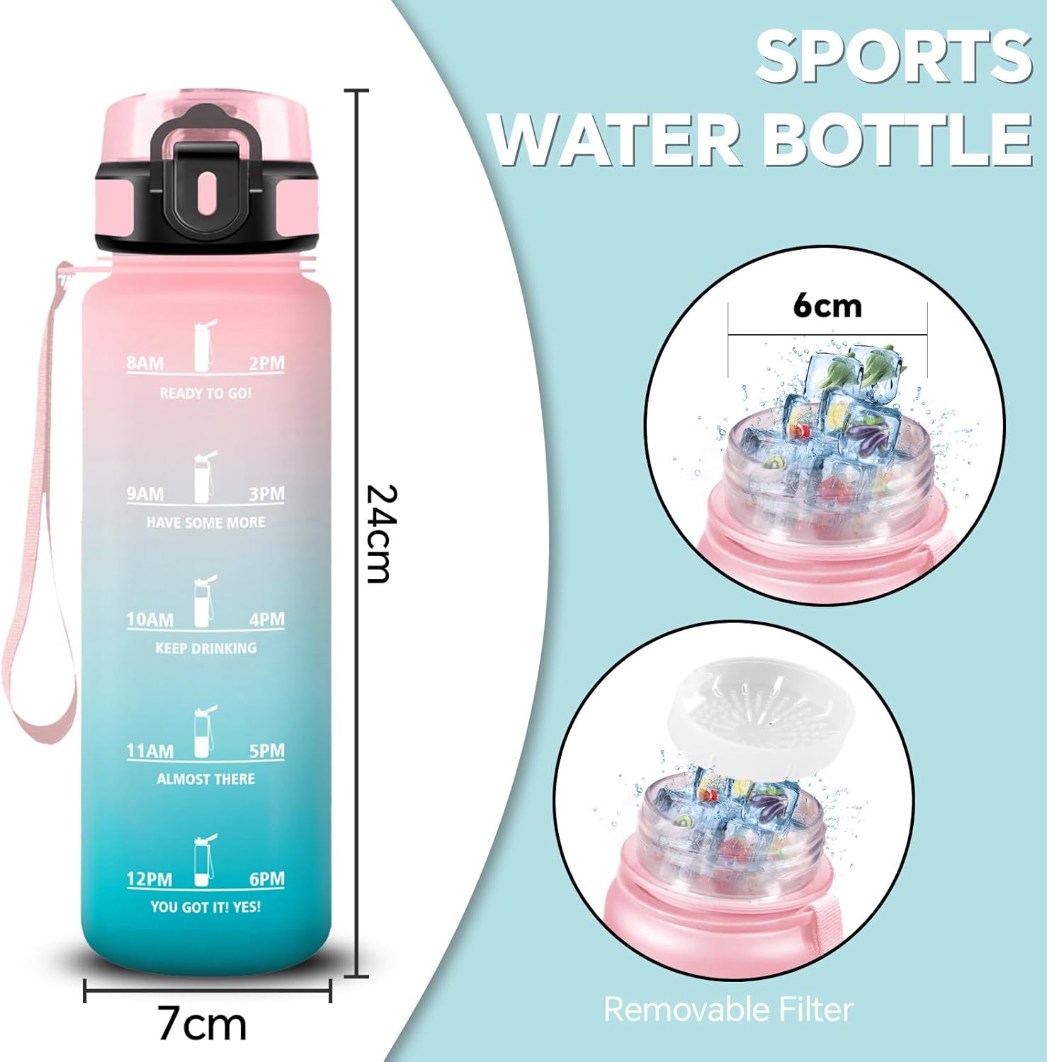 Thumbnail 4 de Mujigaga Botella Agua 500ml para niños