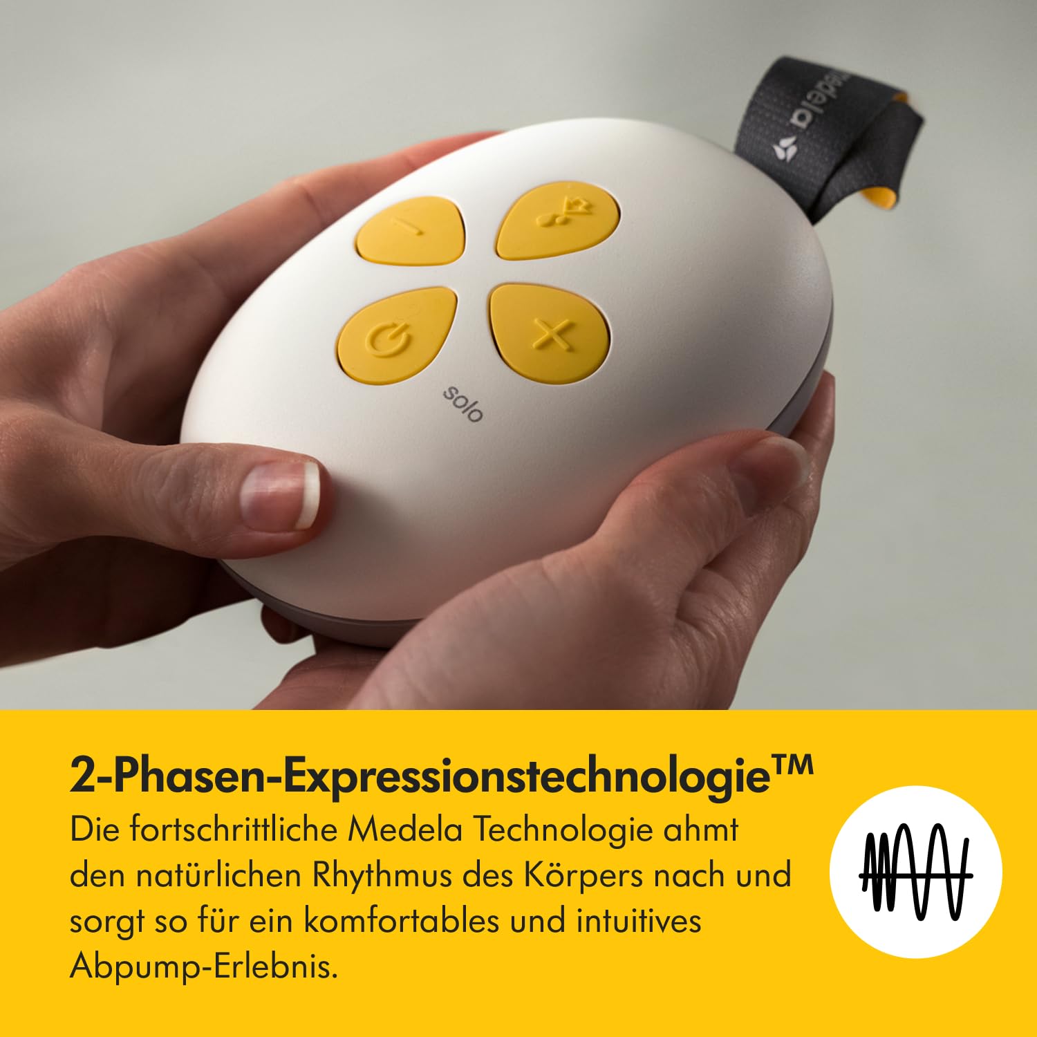 Thumbnail 6 de Medela Solo Elektrische Einseitige Milchpumpe – leiser Betrieb, USB-Aufladung & PersonalFit Flex