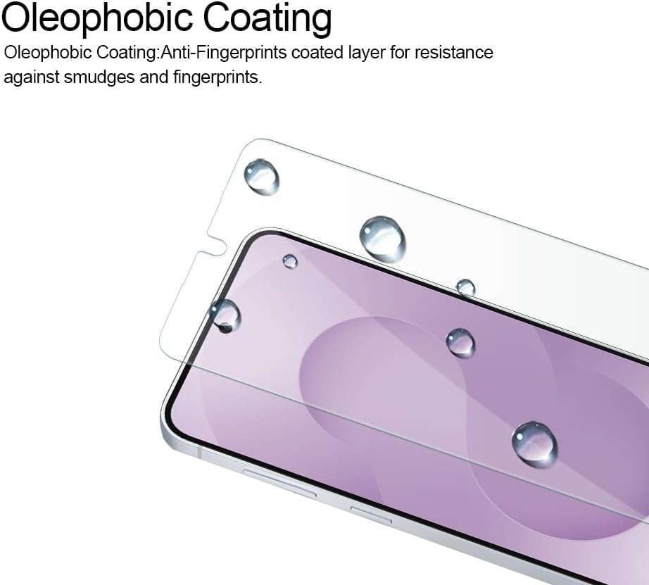 Thumbnail 4 de Supershieldz S26 Tempered Glass Screen Protector for Galaxy S26, 3-Pack, 9H