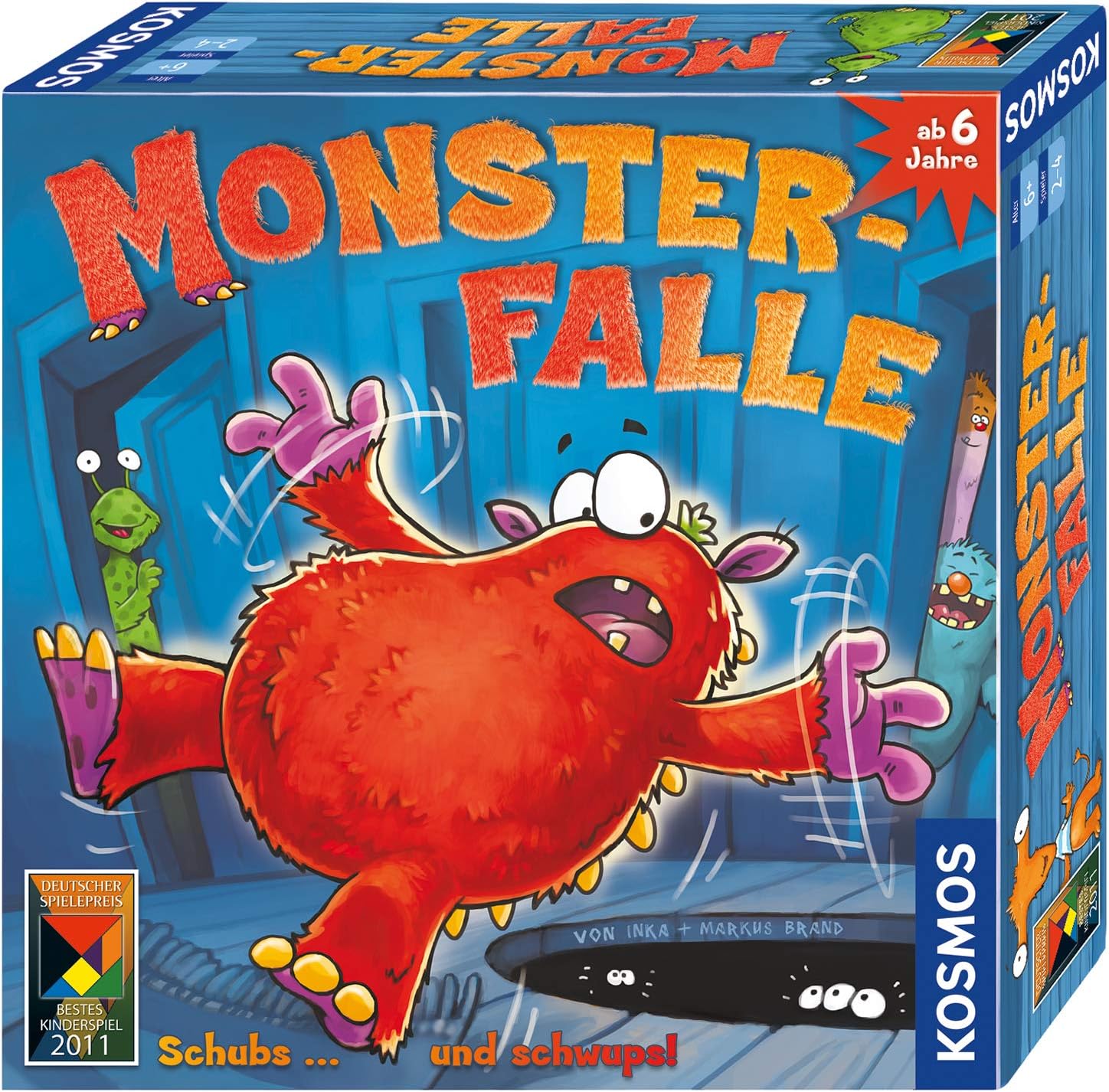 Thumbnail 6 de KOSMOS Monsterfalle 682637 – Kooperatives Kinderspiel für 2–4 Spieler ab 6 Jahren