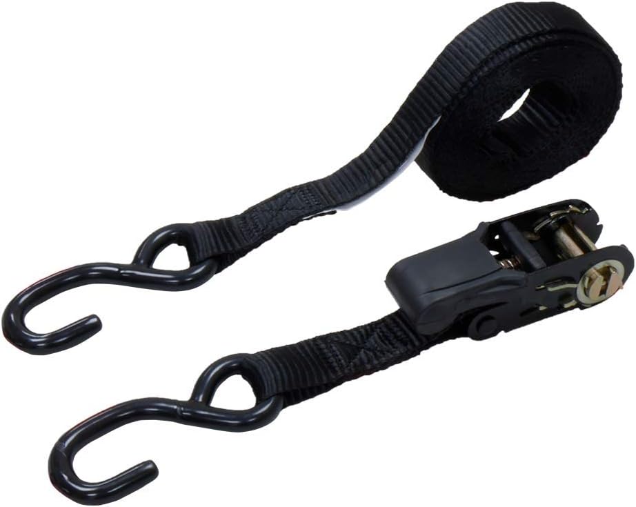 Thumbnail 2 de Amazon Basics Ratchet Tie Downs 15ft 🚚