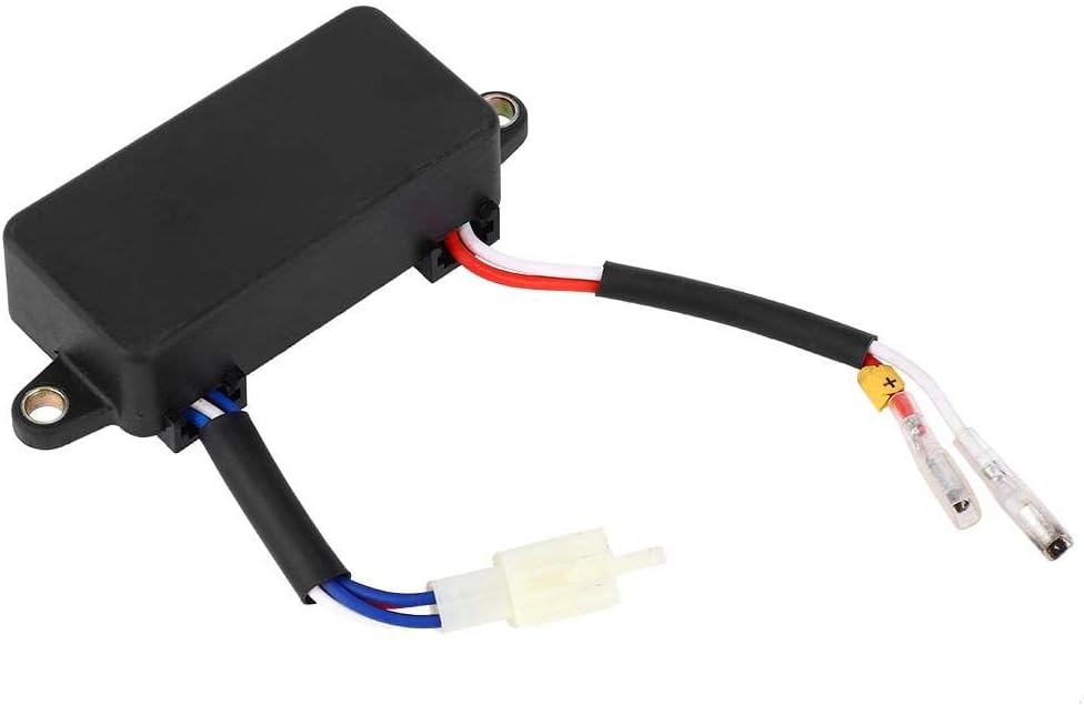 Thumbnail 5 de Regolatore Automatico di Tensione AVR 250V, 220μF per Generatore Elettrico a Benzina Monofase 1–3 kW (Nero)