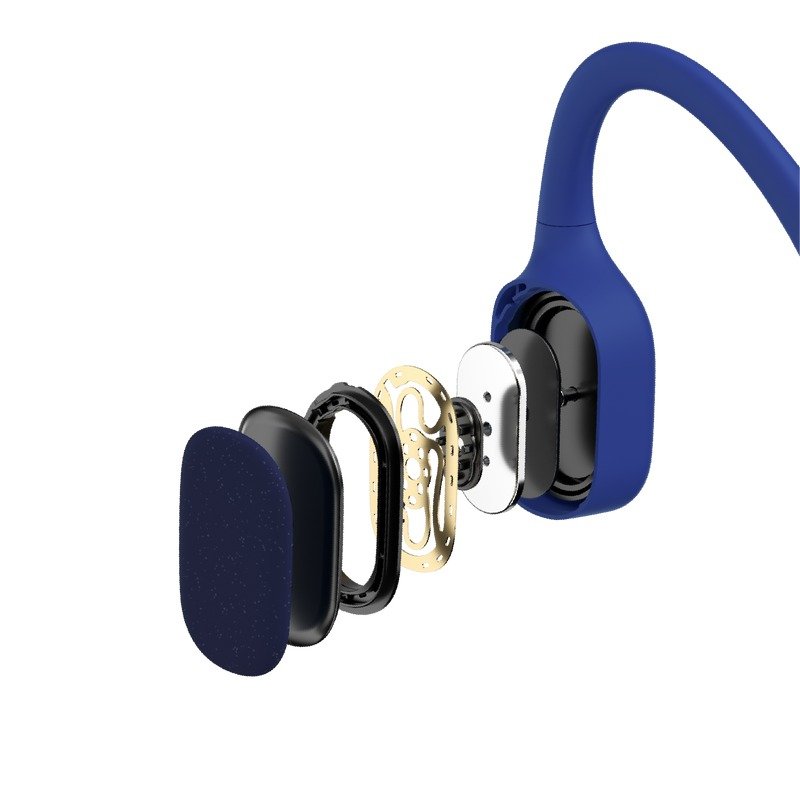 Thumbnail 2 de Shokz OpenSwim auriculares deportivos MP3 de 4GB con conducción ósea (azules)