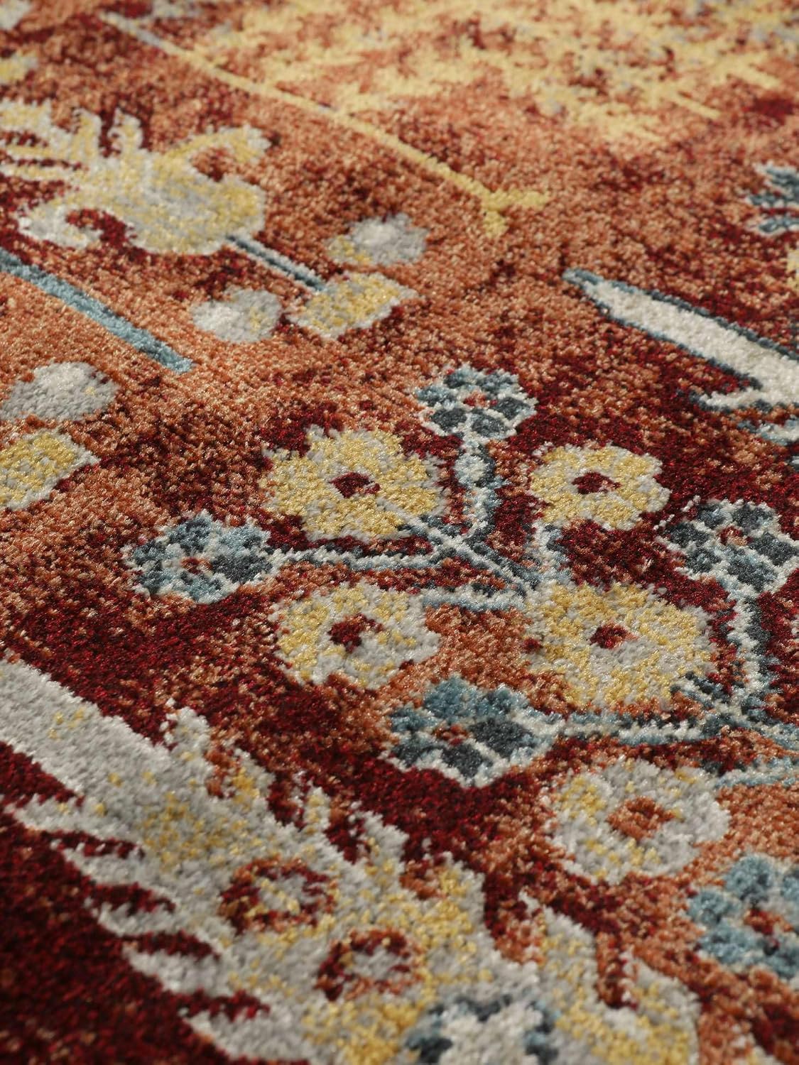 Thumbnail 6 de RugVista Razavi Rug, 140 x 200 cm Rust Low-Pile Machine-Woven Rug