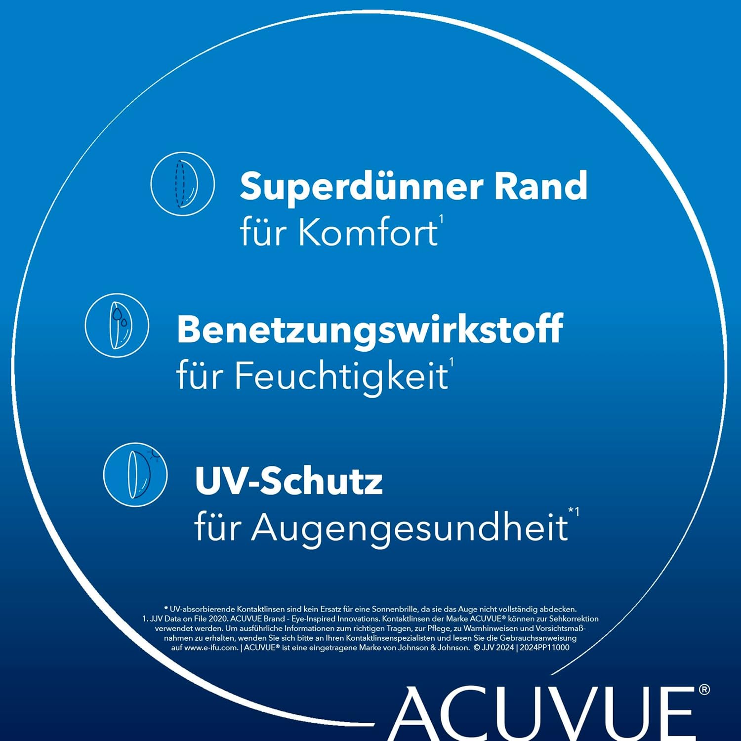 Thumbnail 4 de ACUVUE OASYS 2-Wochen-Kontaktlinsen, -5.00 dpt, BC 8.4 – UV-Schutz, Austrocknungsschutz, 6 Linsen