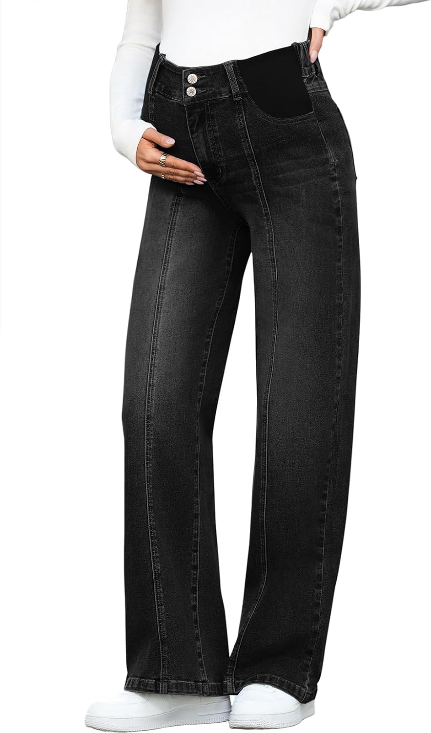 Detalle de BLENCOT Maternity Jeans Wide-Leg