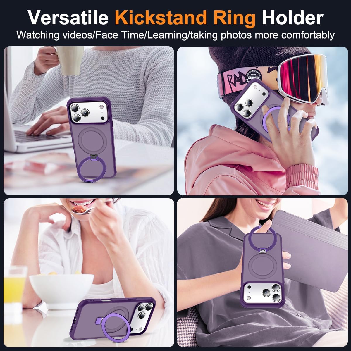 Detalle de MagSafe iPhone 17 Pro Max case 6.9