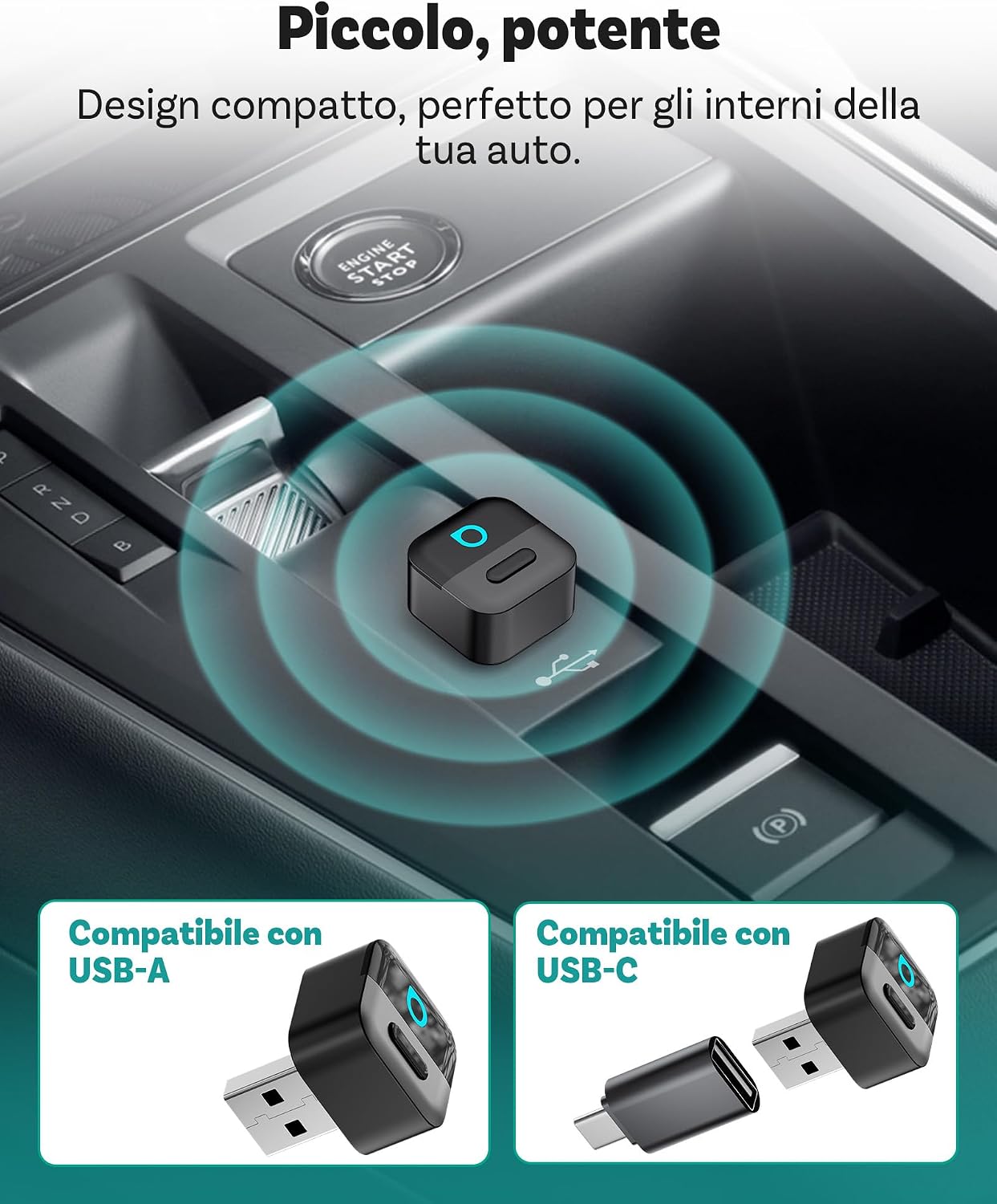 Thumbnail 4 de Ottocast Mini Pico CarPlay wireless