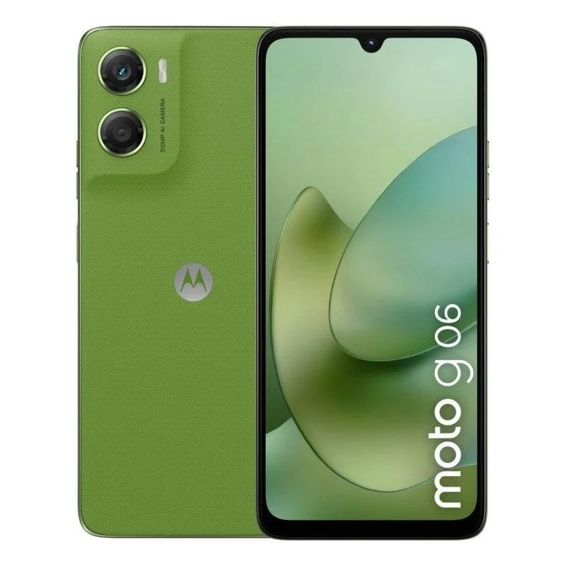 Detalle de Motorola Moto G06 4G 8GB/256GB 6.88" Verde: potencia diaria con cámara de 50 MP