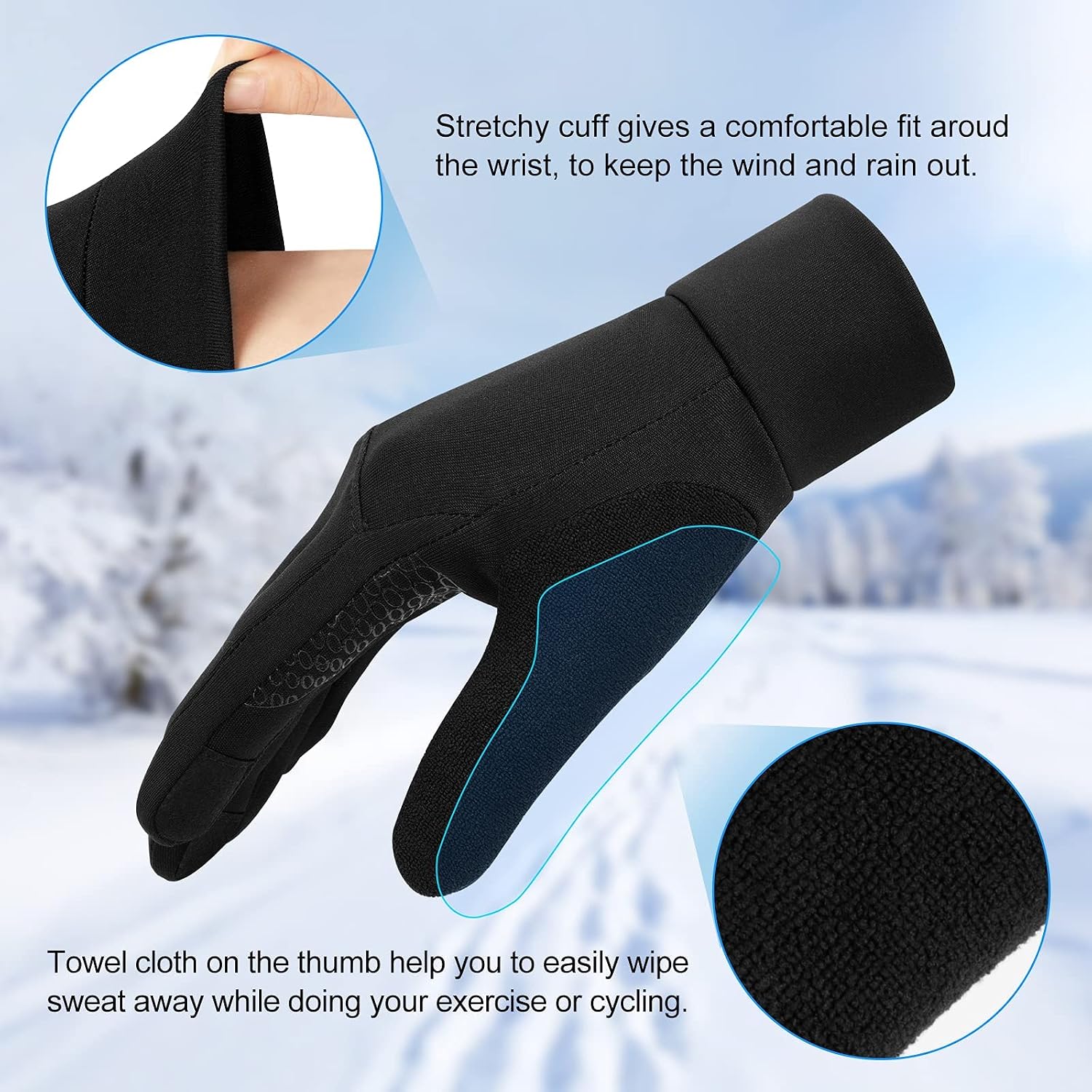 Thumbnail 4 de Lapulas Touch Screen Cycling Gloves