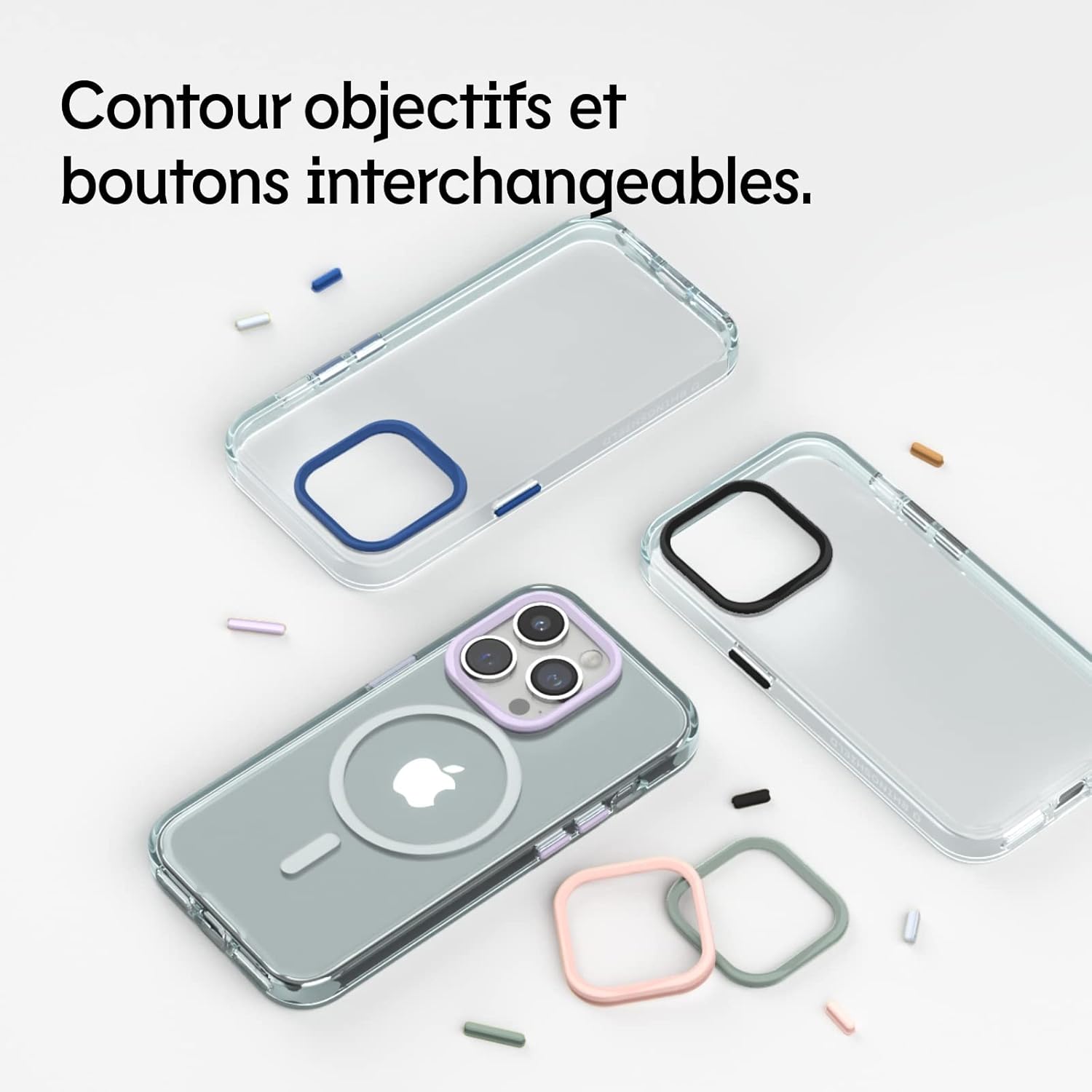 Thumbnail 4 de RhinoShield Coque transparente MagSafe pour iPhone 13 Pro Max — anneau magnétique, anti-jaunissement