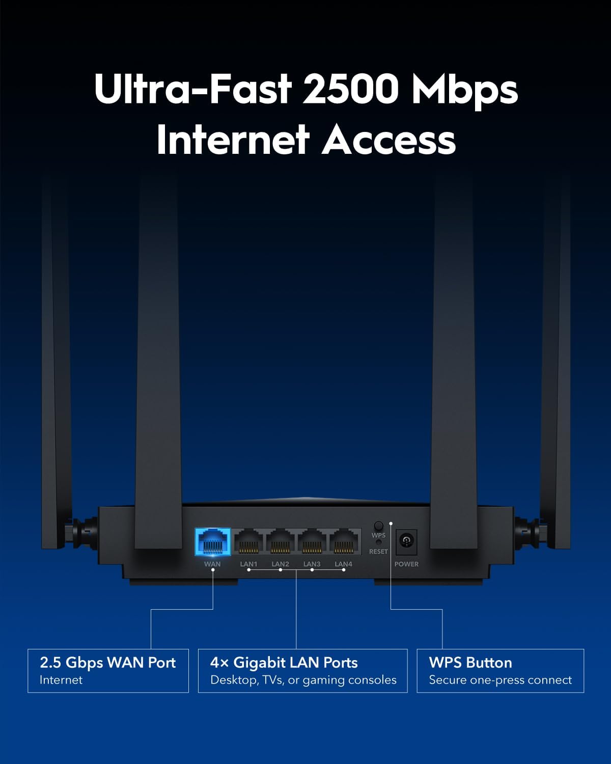 Thumbnail 2 de Cudy BE3600 Router Dualband WLAN