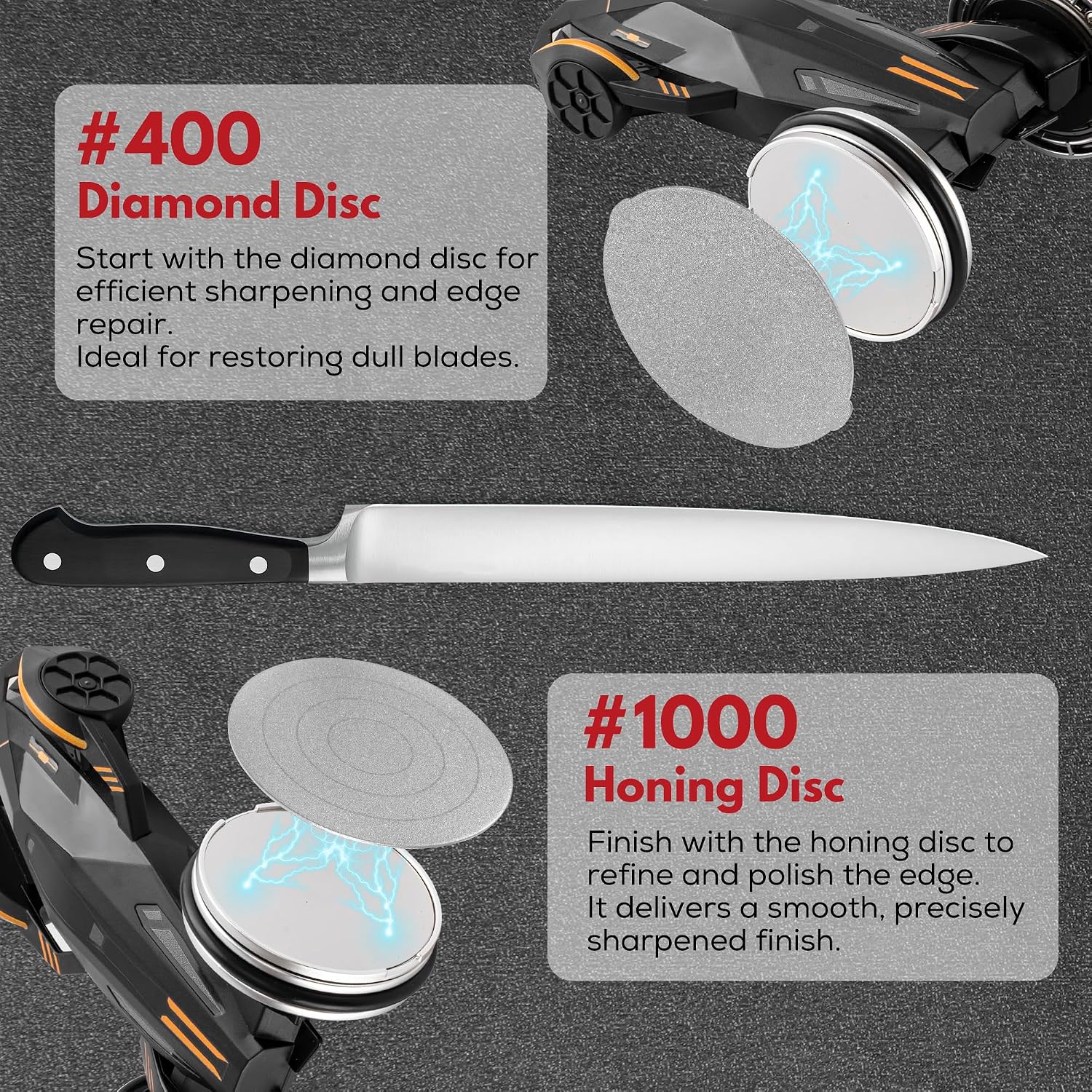 Thumbnail 4 de Pietuley Rolling Knife Sharpener kit