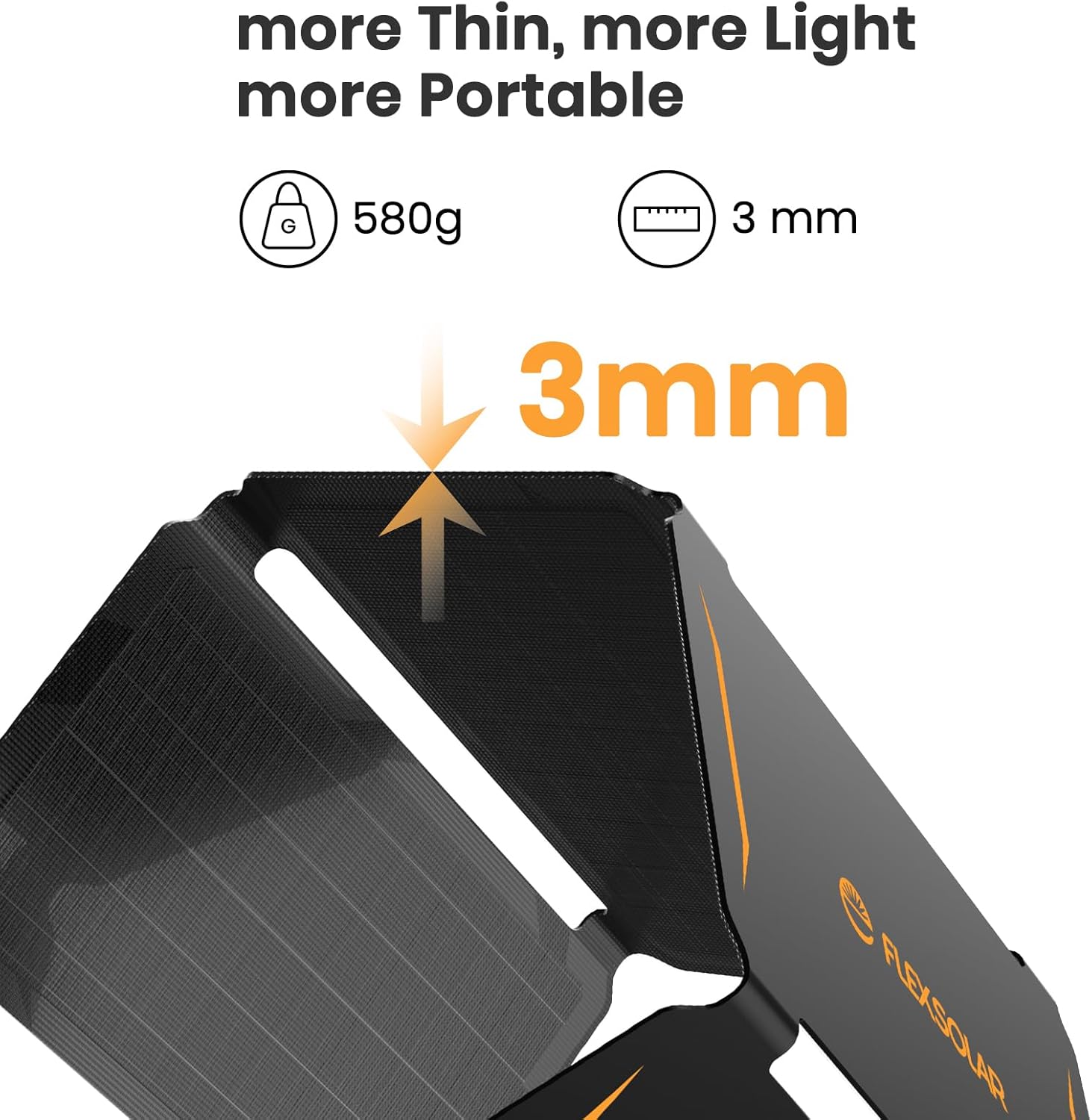 Thumbnail 5 de FlexSolar 30W Foldable Solar Charger 18W USB